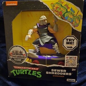 TMNT Sewer Shredders Shredder Action Figure NWT